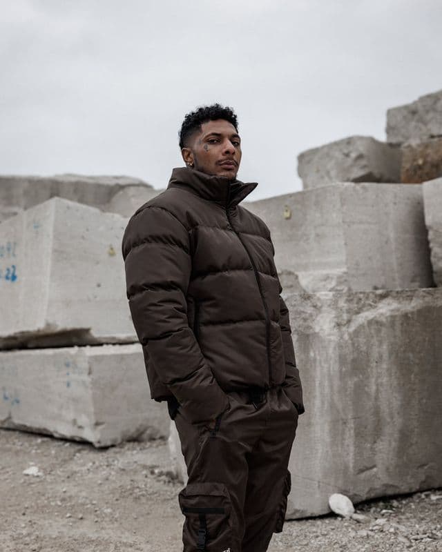 OG Cropped Puffer Jacket, Mocha